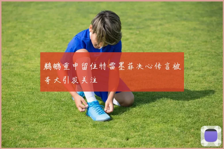 鹈鹕重申留住特雷墨菲决心传言被夸大引发关注